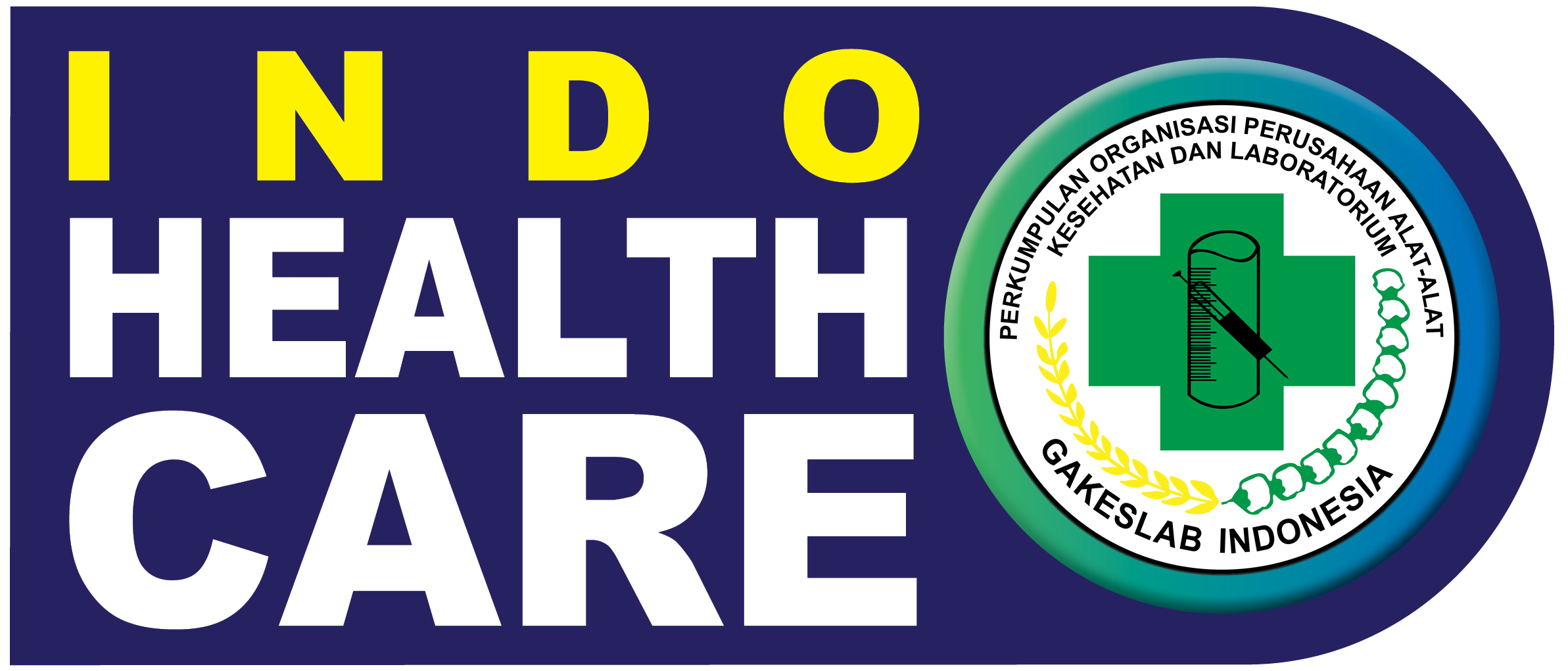 INDO HEALTHCARE GAKESLAB EXPO Logo